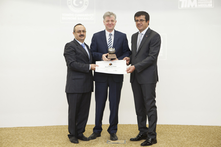 ŞANTES'e 2014 Yılı Başarılı İhracatçı Ödül