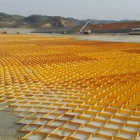 Geocell Cellular Filling System