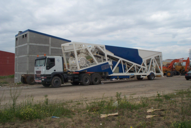 MOBILE POWER PLANT TRANSPORT