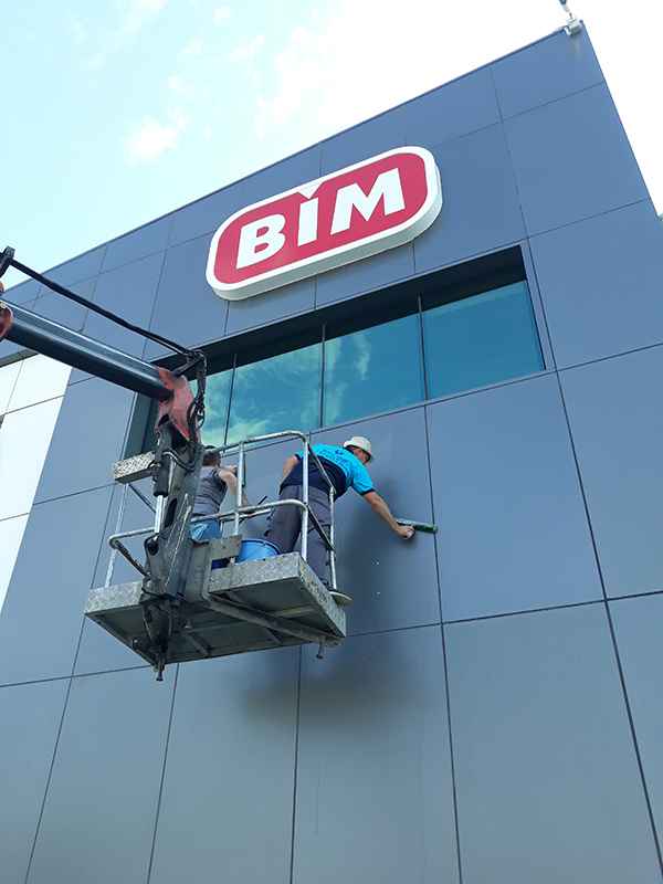 DIŞ CEPHE CAM TEMİZLİĞİ