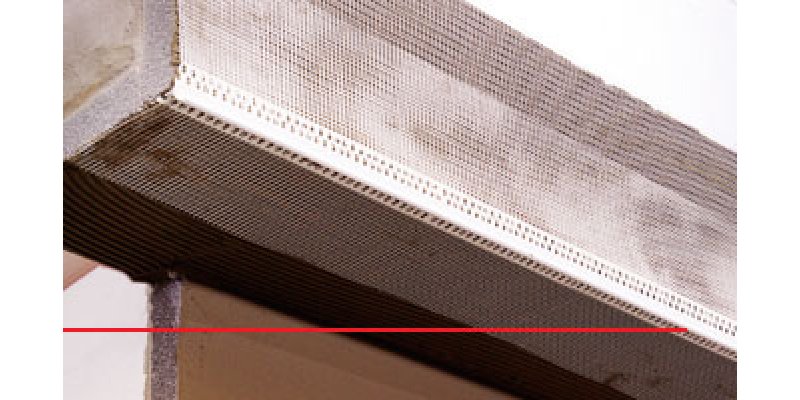 KALE EPS FİLELİ PVC KÖŞE PROFİLİ