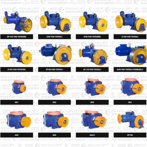 Asansör Makine Motorları