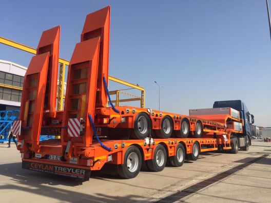 UZAMALI 4 DİNGİLLİ LOWBED