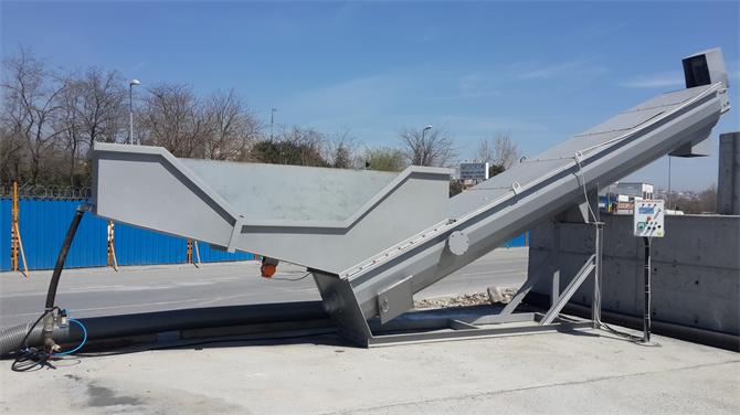 Concrete Recycling Unit