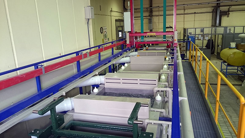 Complete Metal Coating Facilities Installation