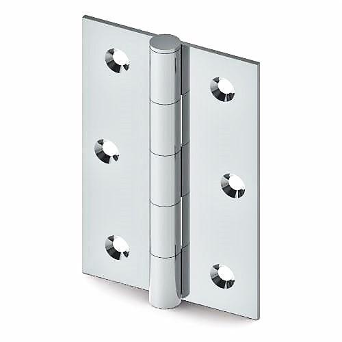 Stainless Leaf Hinge 50x75x1.5 mm