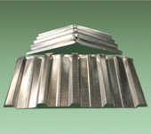 Galvanized Ridge (Flat, Corrugated, Trapezoidal)