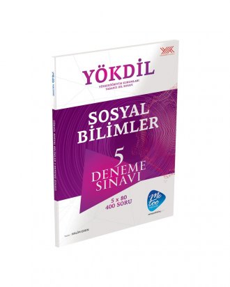 1311 - YÖKDİL Sosyal Bilimleri 5 Deneme Sınavı