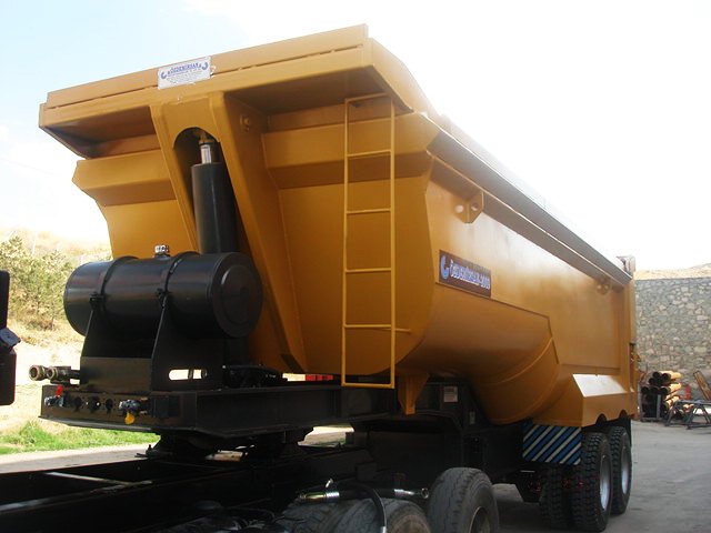  45 m3 Trailer Tipper