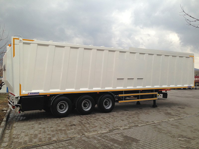  3 Axle Garbage Trailer