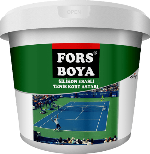 Silikon Esaslı Tenis Kort Astarı