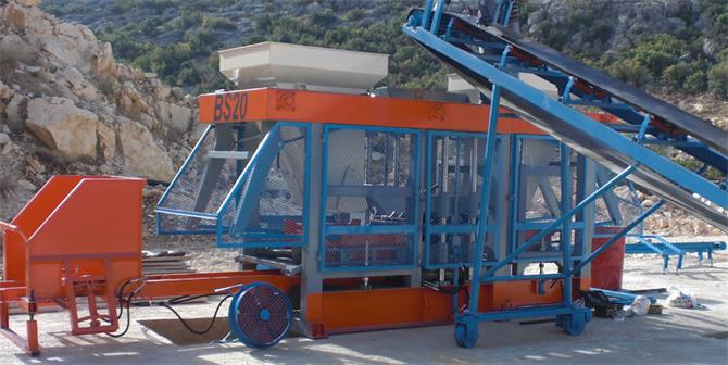 Beton Parke ve Briket Makinası