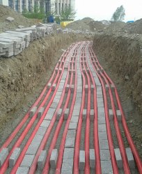 UNDERGROUND LINE DRAWING