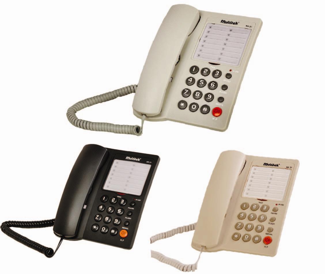 Multitek MS21 Telefon Cihazı