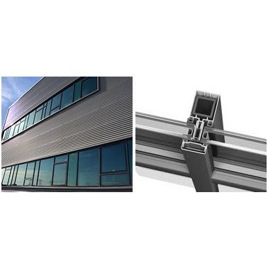 Horizontal-Vertical Covered Curtain Walls