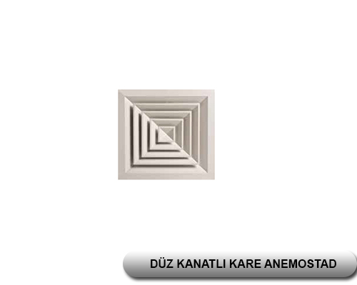 Flat Blade Square Ceiling Diffuser