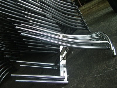 Nickel - chrome plated