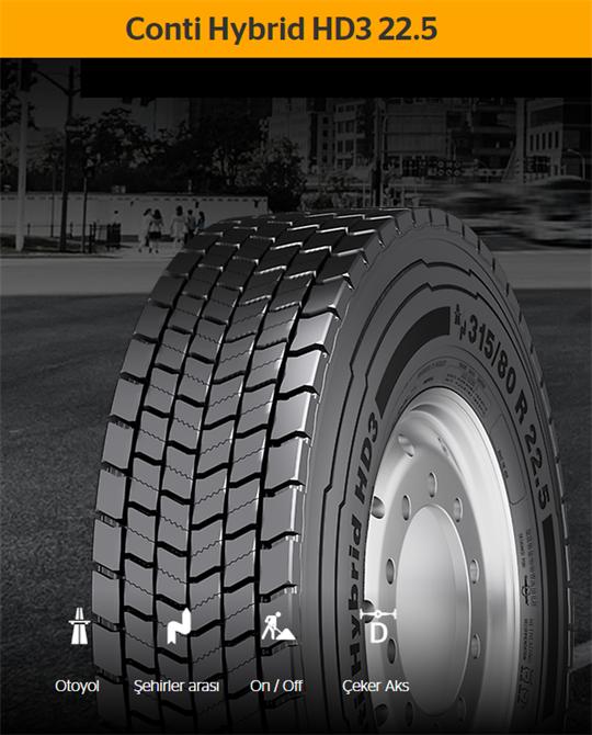 Conti Hybrid HD3 22.5 Yol/Yol dışı İnşaat Lastiği