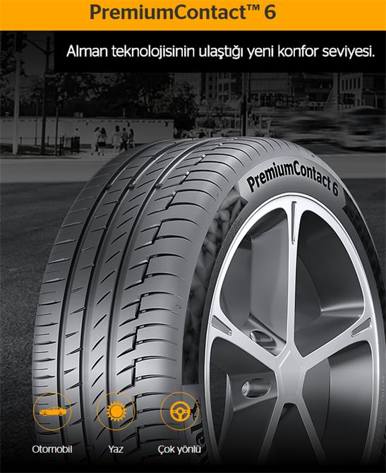 PremiumContact™ 6 Otomobil Yaz Lastiği