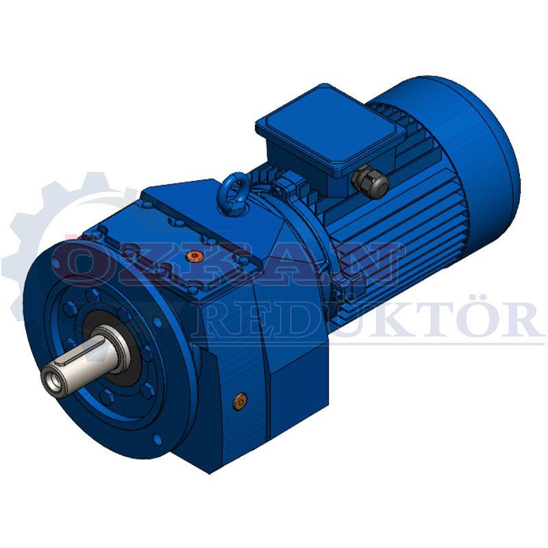 N Series Helical Gear Flange Yilmaz Gearboxes