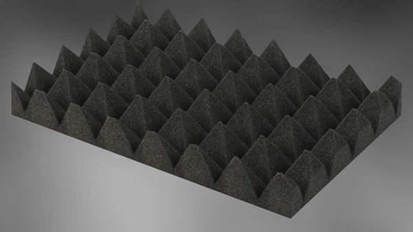 ACOUSTIC PYRAMID FOAM