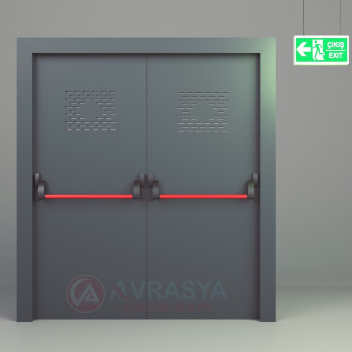6010 DOUBLE WING AND OVERHEAD FIRE DOOR
