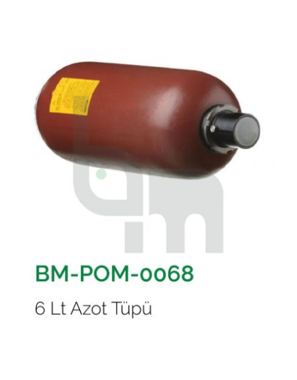 BETON POMPASI / 6 LT AZOT TÜPÜ 