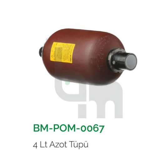 BETON POMPASI / 4 LT AZOT TÜPÜ 