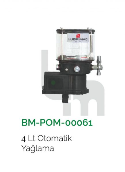 BETON POMPASI / 4 LT OTOMATİK YAĞLAMA 