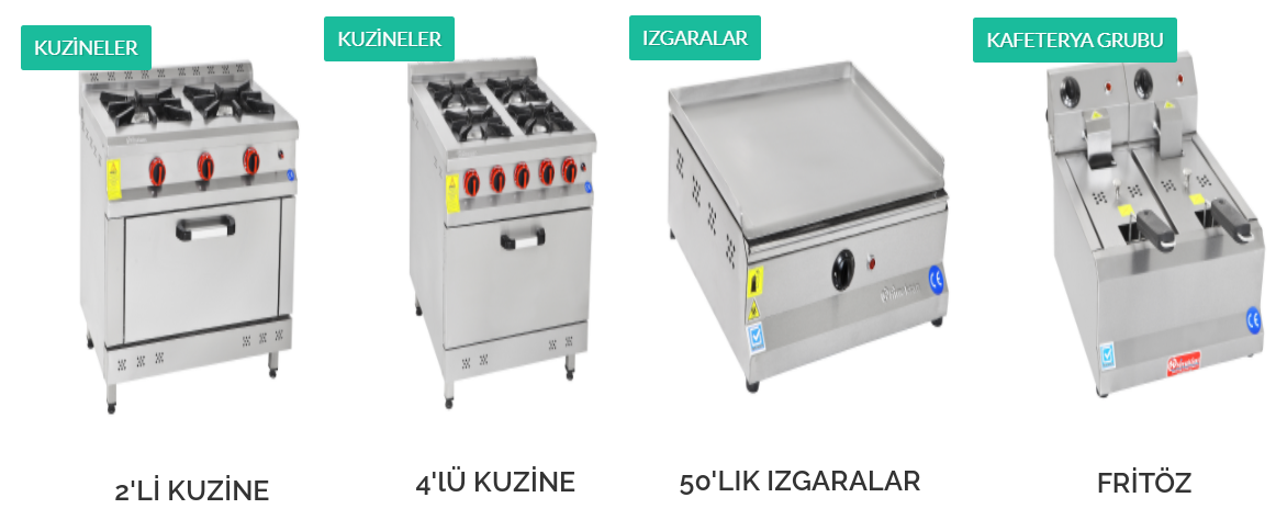 Sanayi Tipi Fırınlı Kuzine ANKARA