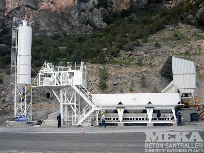 MB-30WS Bucket Stationary Concrete Batching Plant