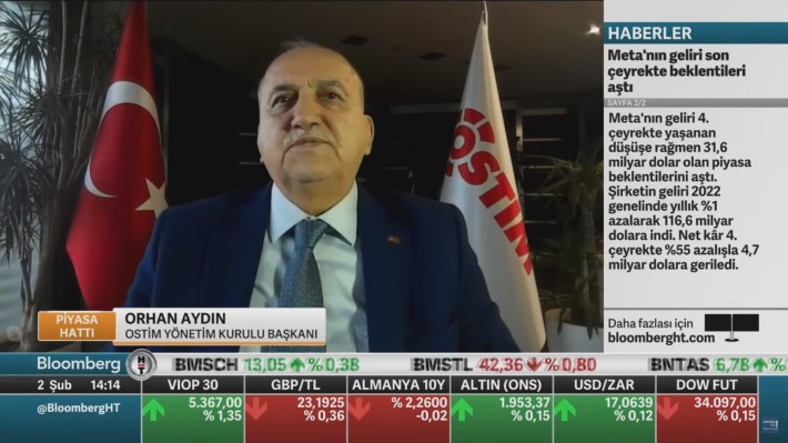 Aydın: “Asya’daki üretim Türkiye’ye döndü”