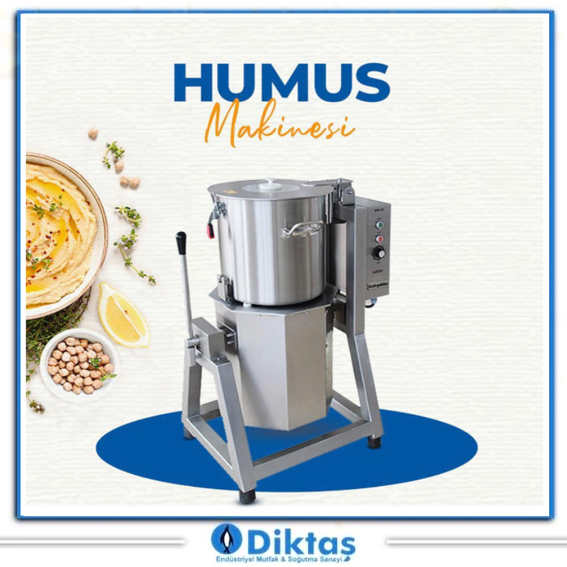 Humus makinesi, Sebze doğrama makinesi, Sebze parçalama makinesi, Soğan çekme makinesi fiyatları ve modelleri