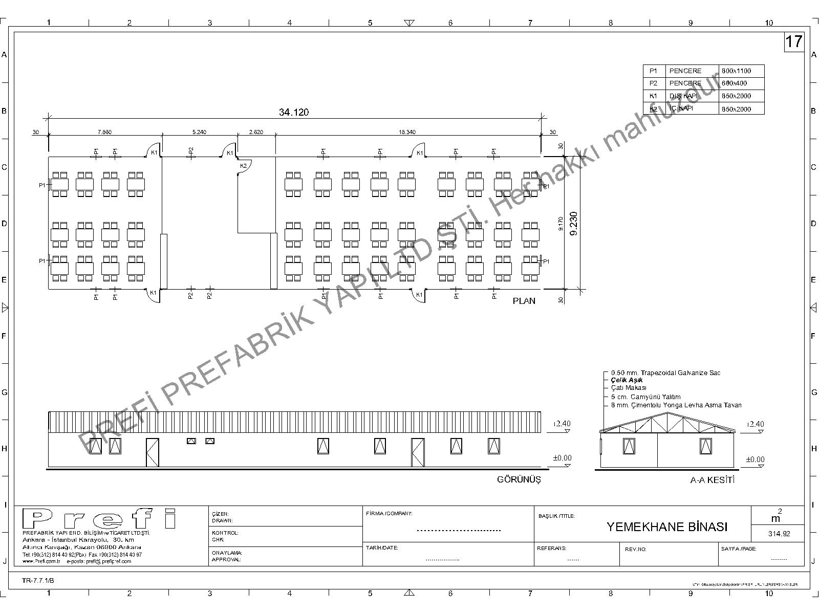 Prefab Modular Panel System Dining Hall