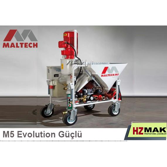 Maltech Sıva Makinesi M5 Evolution Güçlü