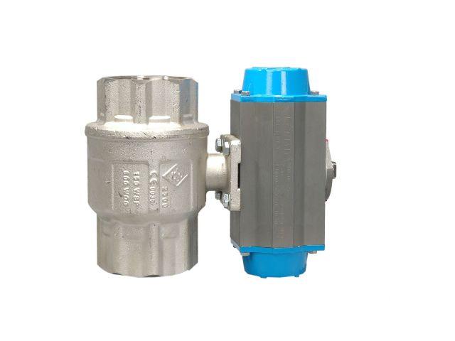 Brass Actuated Ball Valve