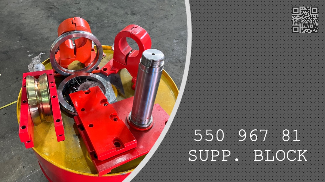 SUPPORTING BLOCK  -  550 967 81 - 55096781