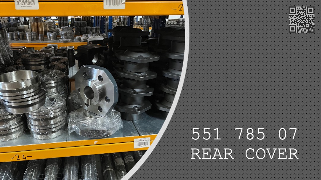 REAR COVER.  -  551 785 07 - 55178507