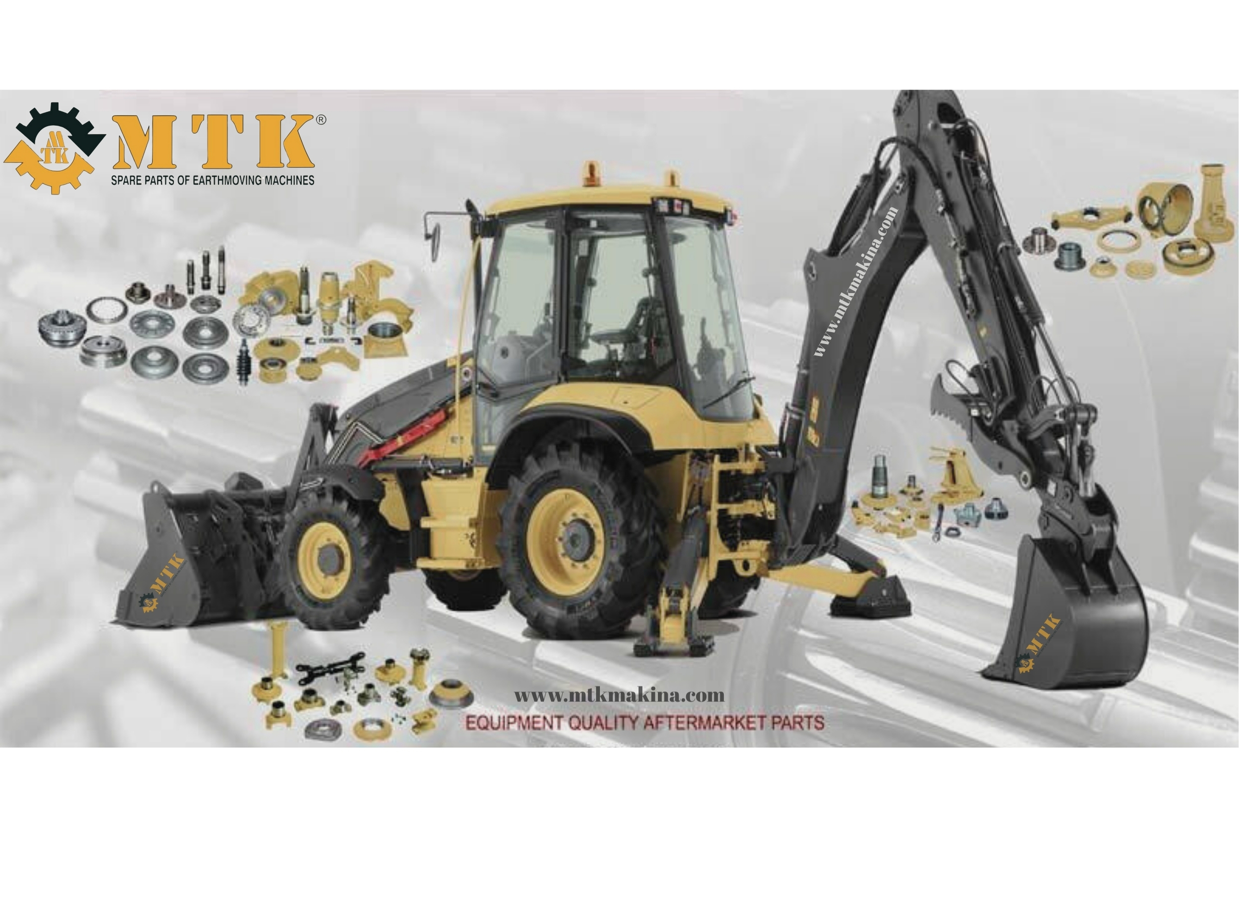 3347227 & 3949524 CAP AS CATERPILLAR BACKHOE LOADER