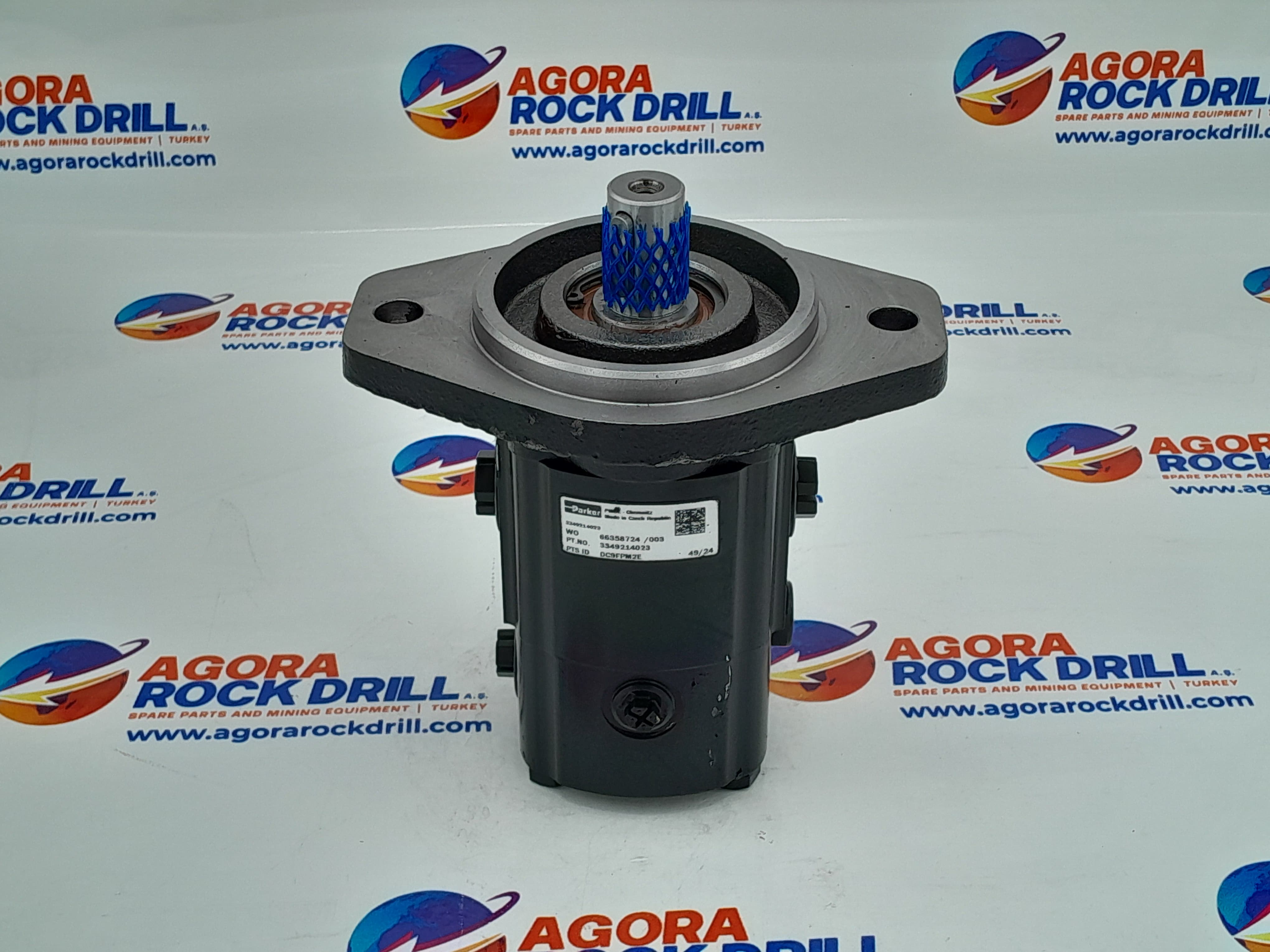 Epiroc - Atlas Copco - Gear Motor - 3222 3209 72 - 3222320972 - 3222-3209-72
