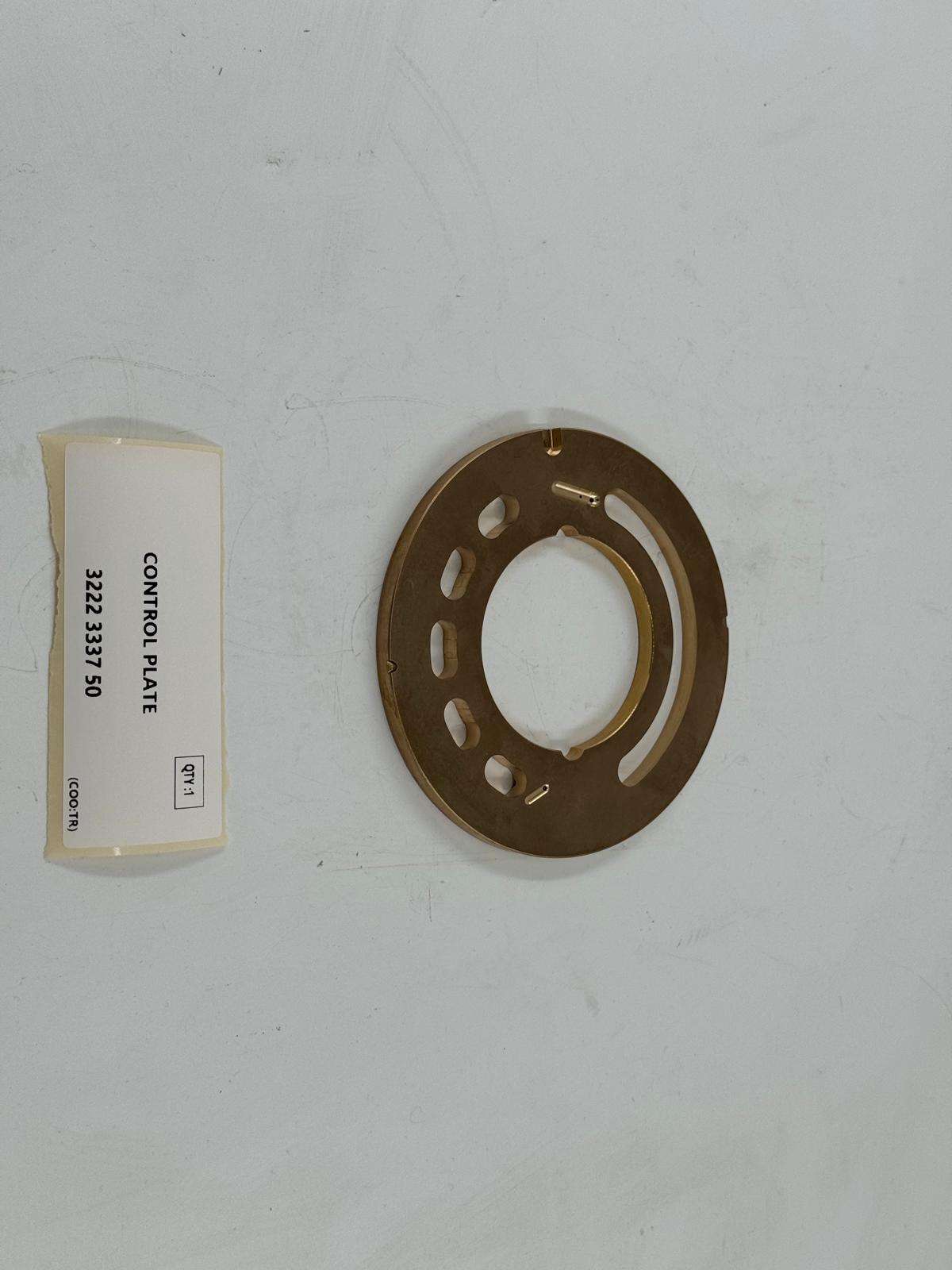 Epiroc - Atlas Copco - Control Plate - 3222 3337 50 - 3222333750 - 3222-3337-50 