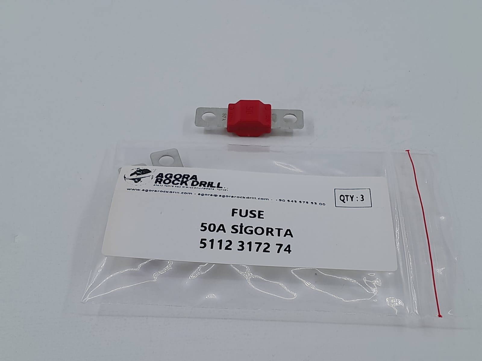 Epiroc - Atlas Copco - Fuse - 5112 3172 74 - 5112317274 - 5112-3172-74