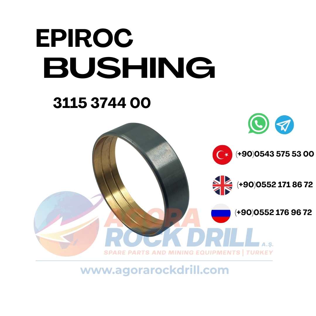 Epiroc - Atlas Copco - Bushing - 3115 3744 00 - 3115374400 - 3115-3744-00 