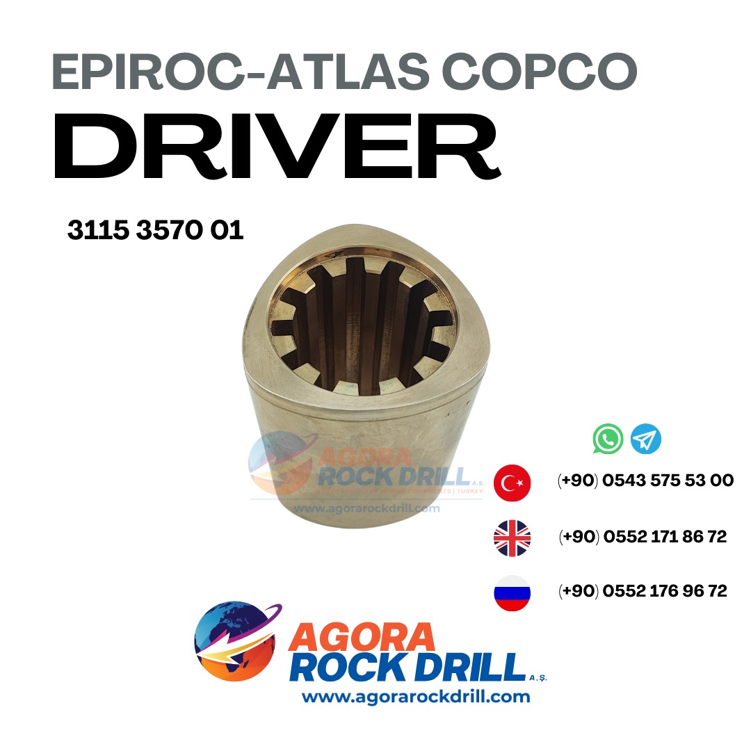Epiroc - Atlas Copco - Driver - 3115 3570 01 - 3115357001 - 3115-3570-01