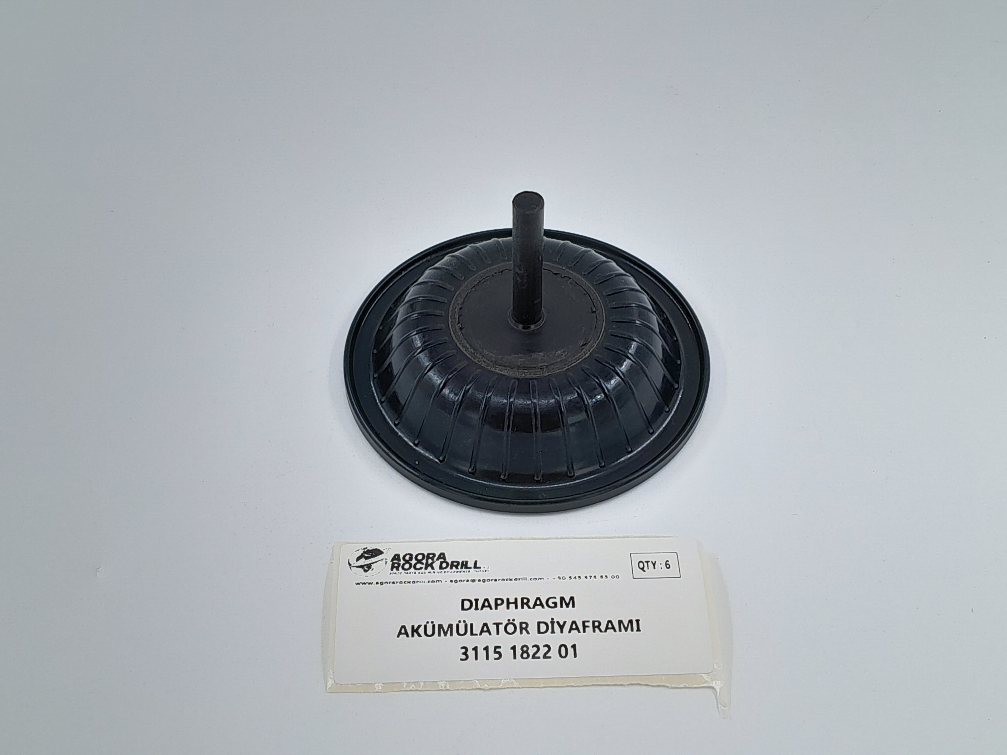 Epiroc - Atlas Copco - Diaphragm - 3115 1822 01 - 3115182201 - 3115-1822-01 