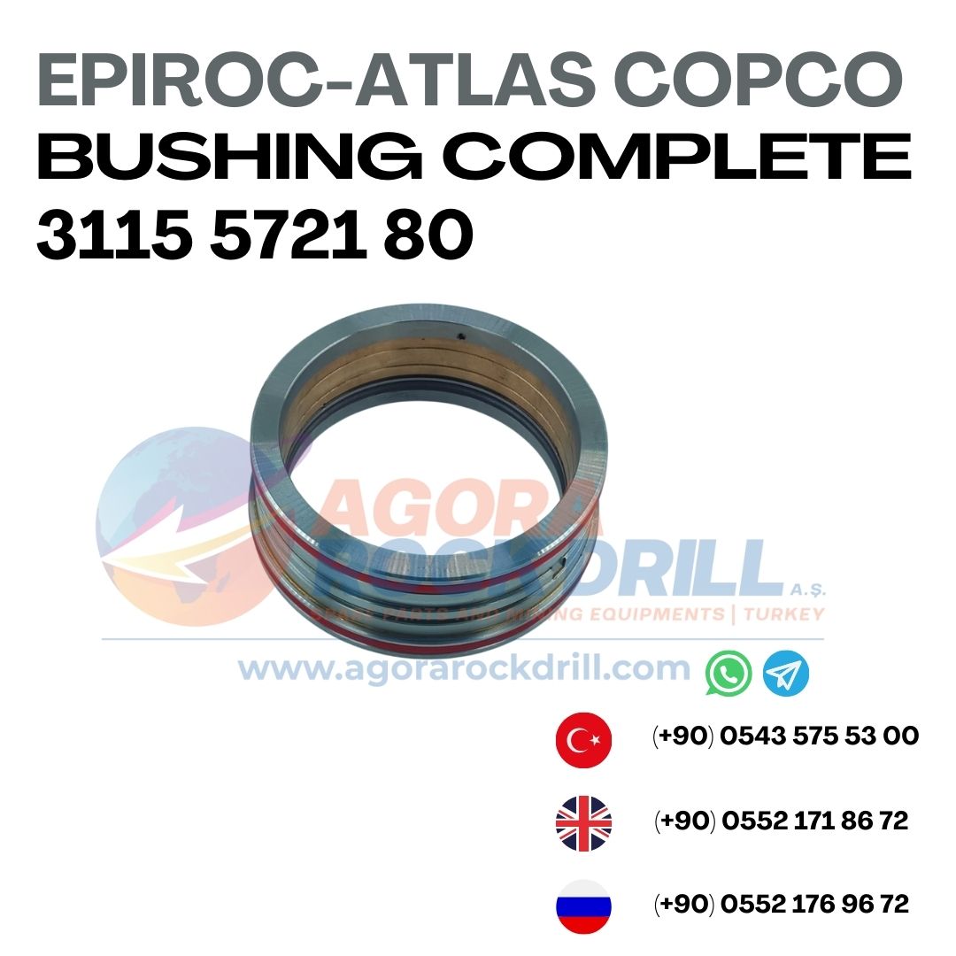 Epiroc - Atlas Copco - Bushing Complete - 3115 5721 80 - 3115572180 - 3115-5721-80 