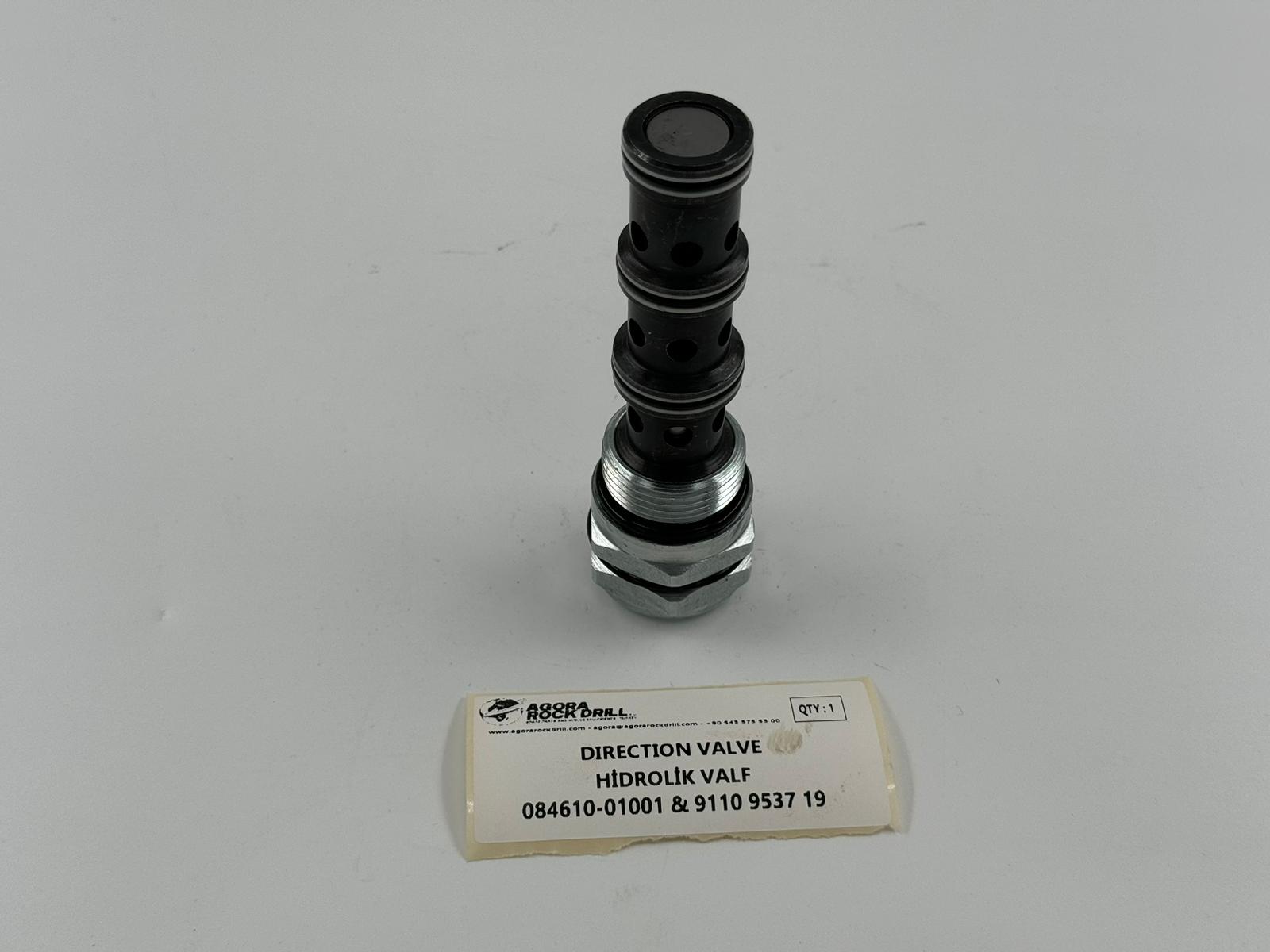 Epiroc - Atlas Copco - Direction Valve - 9110 9537 19 - 084610-01001 / 9110953719 - 084610-01001 / 9110-9537-19 - 084610-01001 