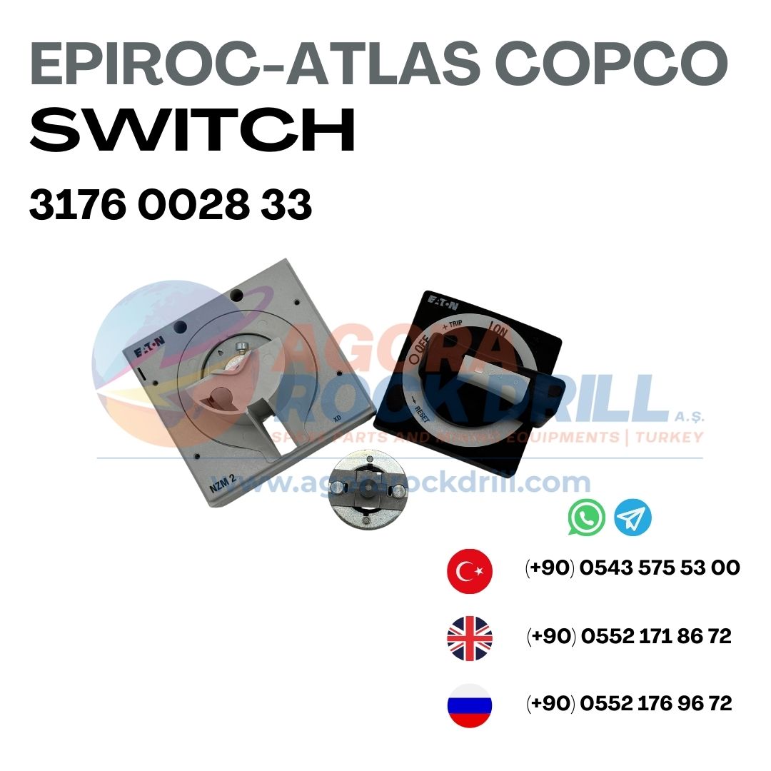Epiroc - Atlas Copco - Switch - 3176 0028 33 - 3176002833 - 3176-0028-33 