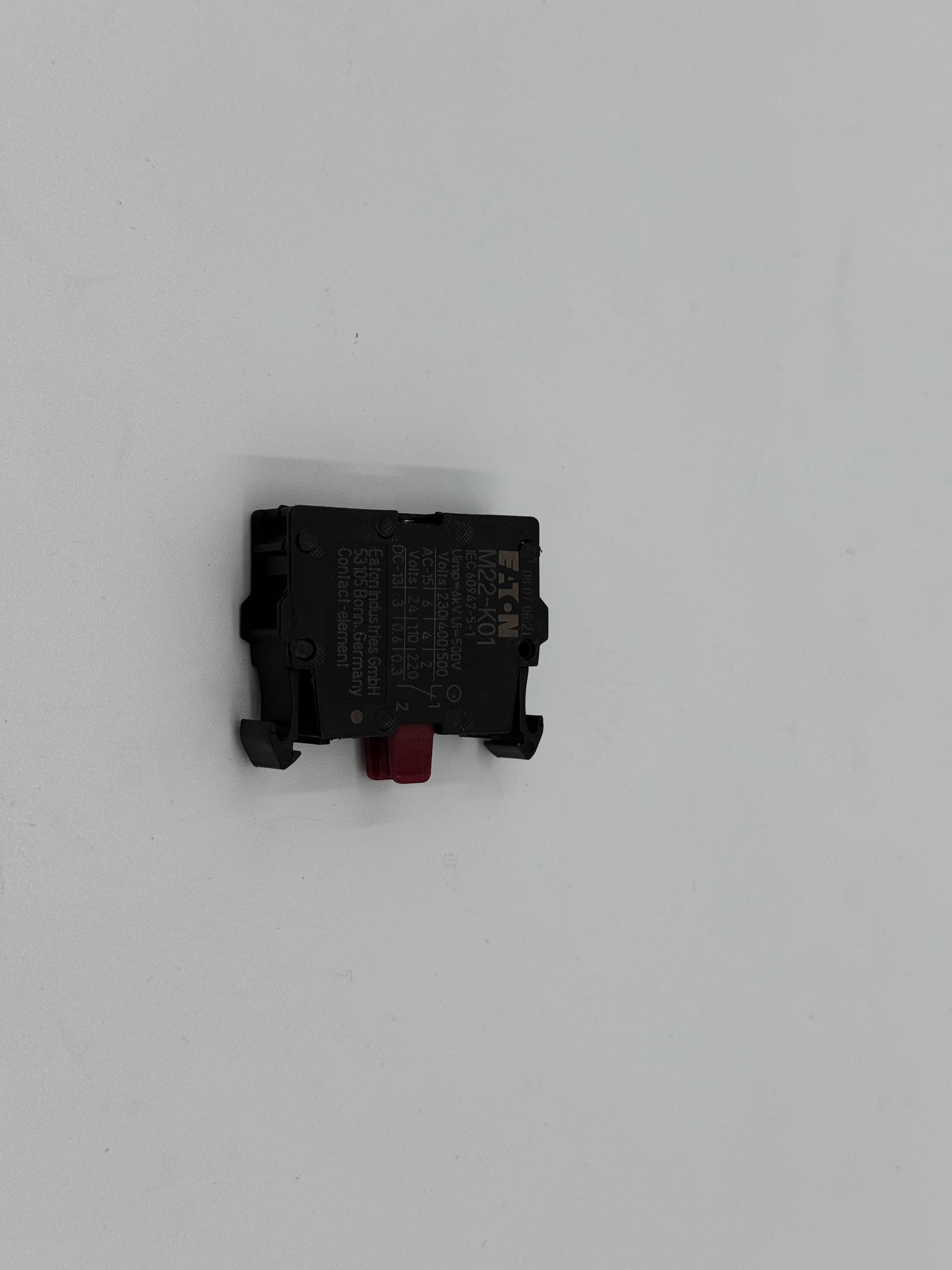 Epiroc - Atlas Copco - Contact Block (Red) - 1089 9622 08 - 550 472 08 / 1089962208 - 55047208 / 1089-9622-08 - 550-472-08 