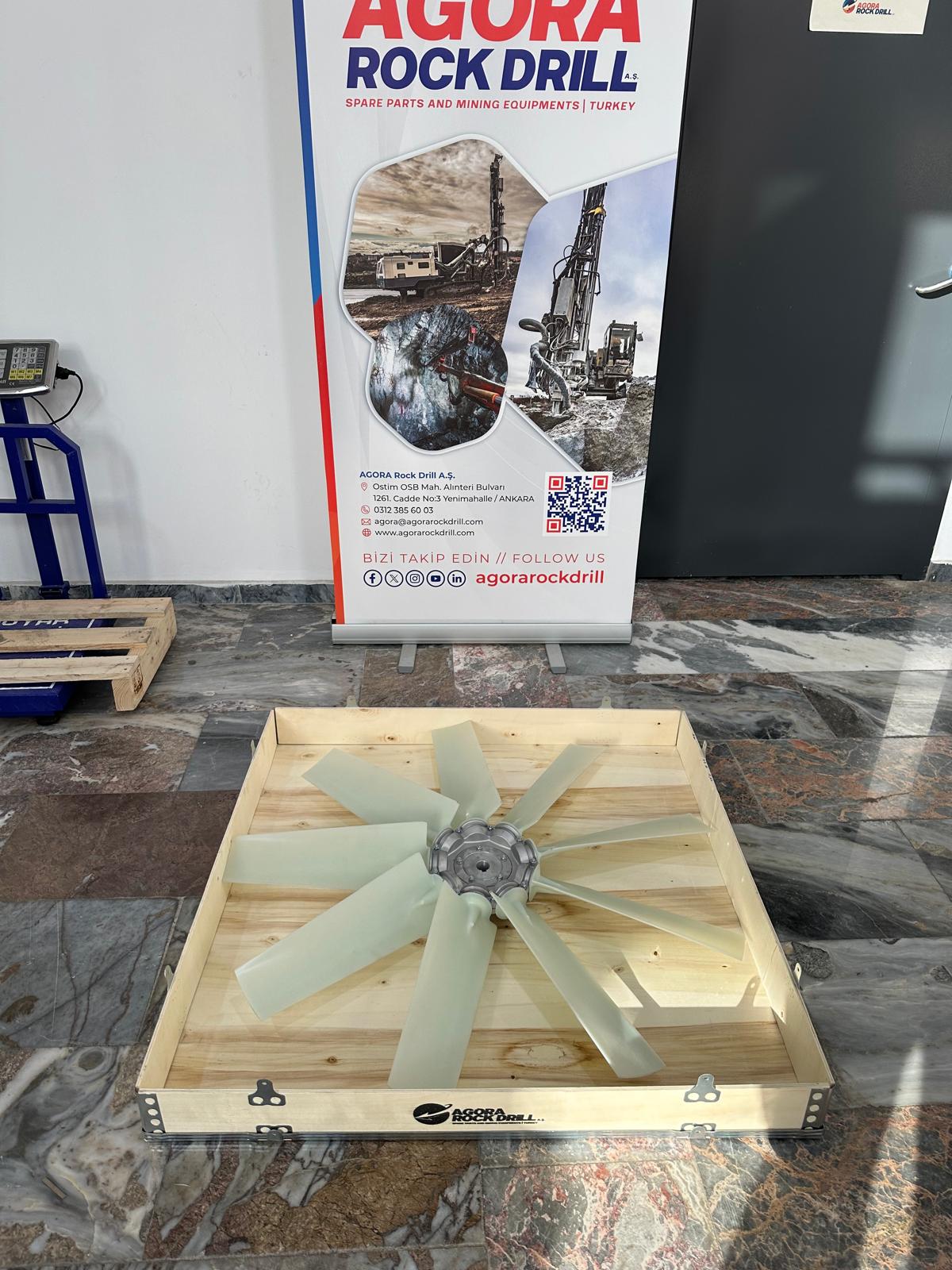 Epiroc - Atlas Copco - Fan - 3222 3302 85 - 3222330285 - 3222-3302-85